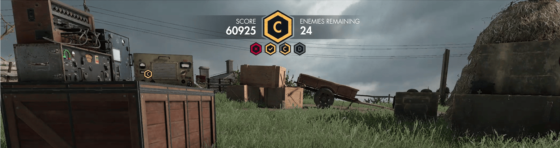 Sniper Elite 5 HUD Score Image