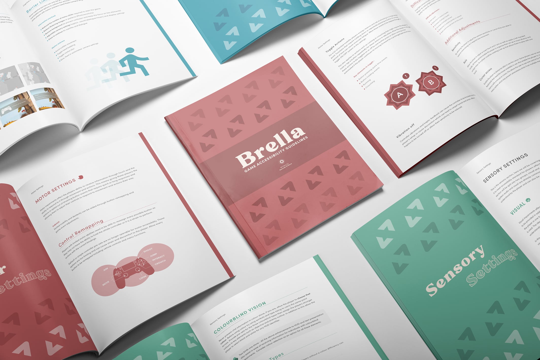 Accessibility guide book showcase